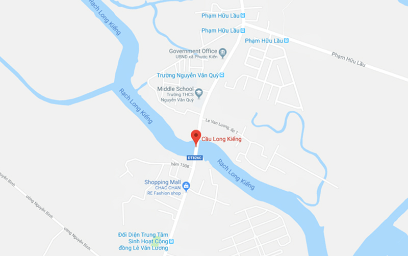 Sập cầu Long Kiển ở Sài Gòn, nhiều người và phương tiện rớt xuống sông